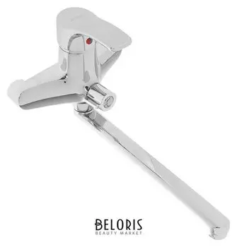 Cмеситель для ванны и душа Accoona A7103b, однорычажный, с душевым набором, силумин, хром