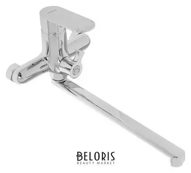 Cмеситель для ванны и душа Accoona A7154, однорычажный, с душевым набором, латунь, хром