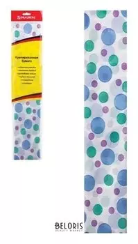 Цветная бумага крепированная, "пузыри", растяжение до 25%, европодвес