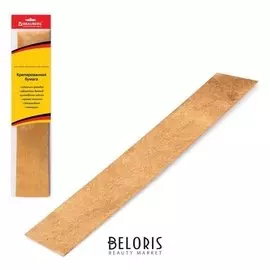 Цветная бумага золотая крепированная