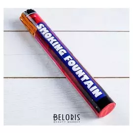 Цветной дым красный, заряд 1 дюйм, опти, средняя интенсивность, 60 сек, 22,5 см