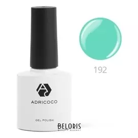 Цветной гель-лак Adricoco №192 циан, 8 мл