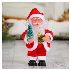 Дед мороз, с ёлкой