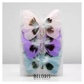 Декор бабочка 11 х 8,5 х 1 см