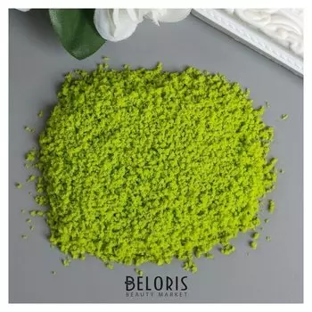 Декор для создания миниатюр (Деревья, газон) порошок "Жёлто-зелёный" набор 20 гр