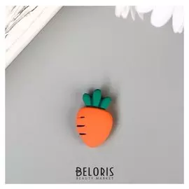 Декор для творчества пластик "Морковка" набор 10 шт 2,2х1,4 см