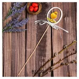 Декор на палочке «Цыплёнок» 0.5×6×31 см