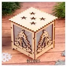 Декор с подсветкой "Елка"