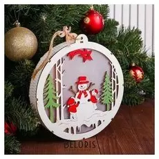 Декор с подсветкой «Сказка в шаре»