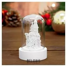 Декор с подсветкой "Снеговик"