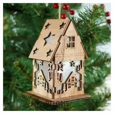 Декор с подсветкой "Зимняя ночь"