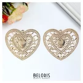 Декор "Сердца", в наборе 2 шт