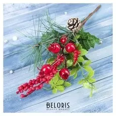 Декор "Зимние грезы" гранаты шишка 24 см