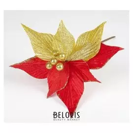 Декор "Зимний цветок" 21х25 см