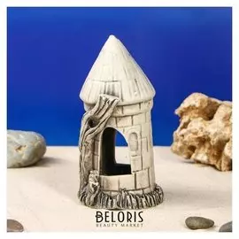 Декорация для аквариума башня, 7 х 7 х 15 см