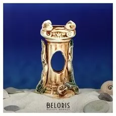 Декорация для аквариума "Колонна'', 12 см, микс