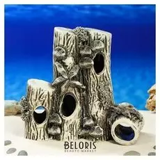 Декорация для аквариума "Сомятник'', 23 см, микс