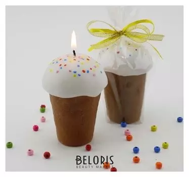 Декоративная свеча "Кулич"