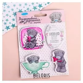 Декоративные элементы для скрапбукинга "Чаепитие", Me To You, 11 х 15 см