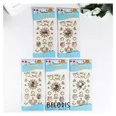 Декоративные украшения из страз "Янтарная серия"