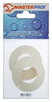 Декоративный отражатель Masterprof, 1", разъемный, белый, набор 2 шт.