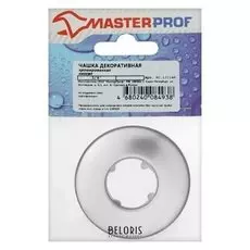 Декоративный отражатель Masterprof, 3/4", низкий, хром