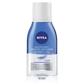 Средство для снятия макияжа с глаз "Двойной эффект"