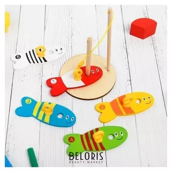 Деревянная игрушка "Рыбалка"