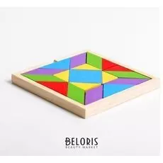 Деревянная игрушка Танграм 16×16×1,5 см