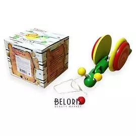 Деревянная игрушка "Улитка"