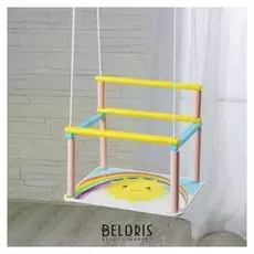 Деревянная качель «Солнышко»