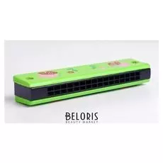 Деревянная музыкальная игрушка «Губная гармошка» 13 см, микс