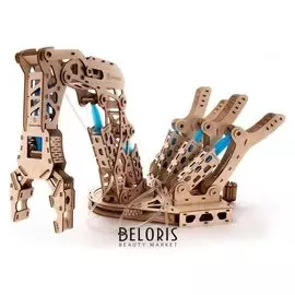 Деревянный конструктор "Гидравлическая рука Unimo"