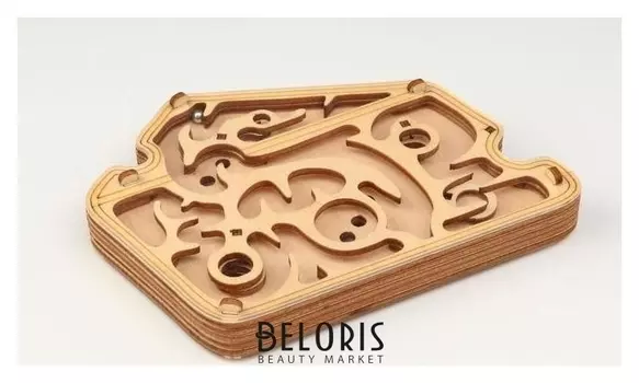 Деревянный конструктор-головоломка "Мышка в сыре"