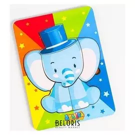 Деревянный пазл «Слонёнок»