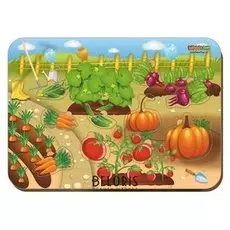 Деревянный вкладыш "Овощи"