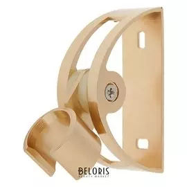 Держатель для душевой лейки, регулируемый, алюминий, цвет золото