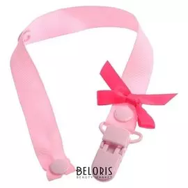 Держатель для пустышки, ниблера «Маленькая леди» на ленте