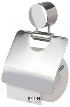 Держатель для туалетной бумаги ЛАЙМА нержавеющая сталь, зеркальный