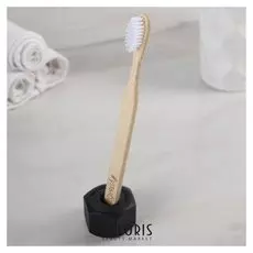 Держатель для зубной щётки "Гаечка", цвет чёрный