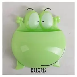 Держатель для зубных щеток на присосках "Бегемотик"