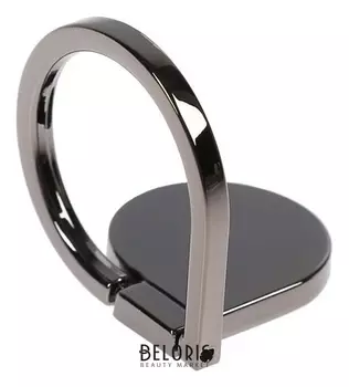 Держатель-подставка с кольцом для телефона Luazon, в форме капли воды, серый