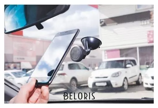 Держатель телефона магнитный на присоске, Dp-3