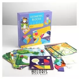 Детская головоломка «Собери фигуры» 25х25х5 см