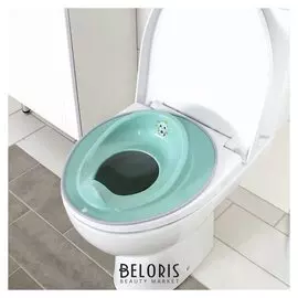 Детская накладка на унитаз, цвет бирюзовый