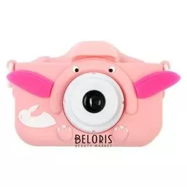 Детский цифровой фотоаппарат Cartoon Digital Camera Dandy "Слоник", модель 9911564, розовый