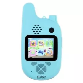 Детский цифровой фотоаппарат Walkie Talkie HD, с рацией, модель 5207947, синий