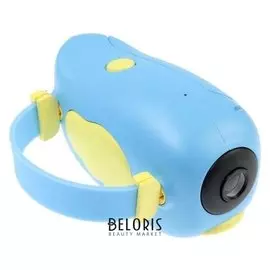 Детский цифровой фотоаппарат Wings "Птичка", модель 2727738, голубой