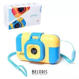 Детский фотоаппарат "Лучший фотограф", цвет синий
