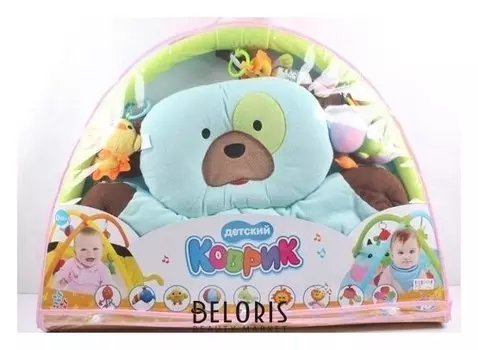 Детский коврик музыкальный с развивающей игрой